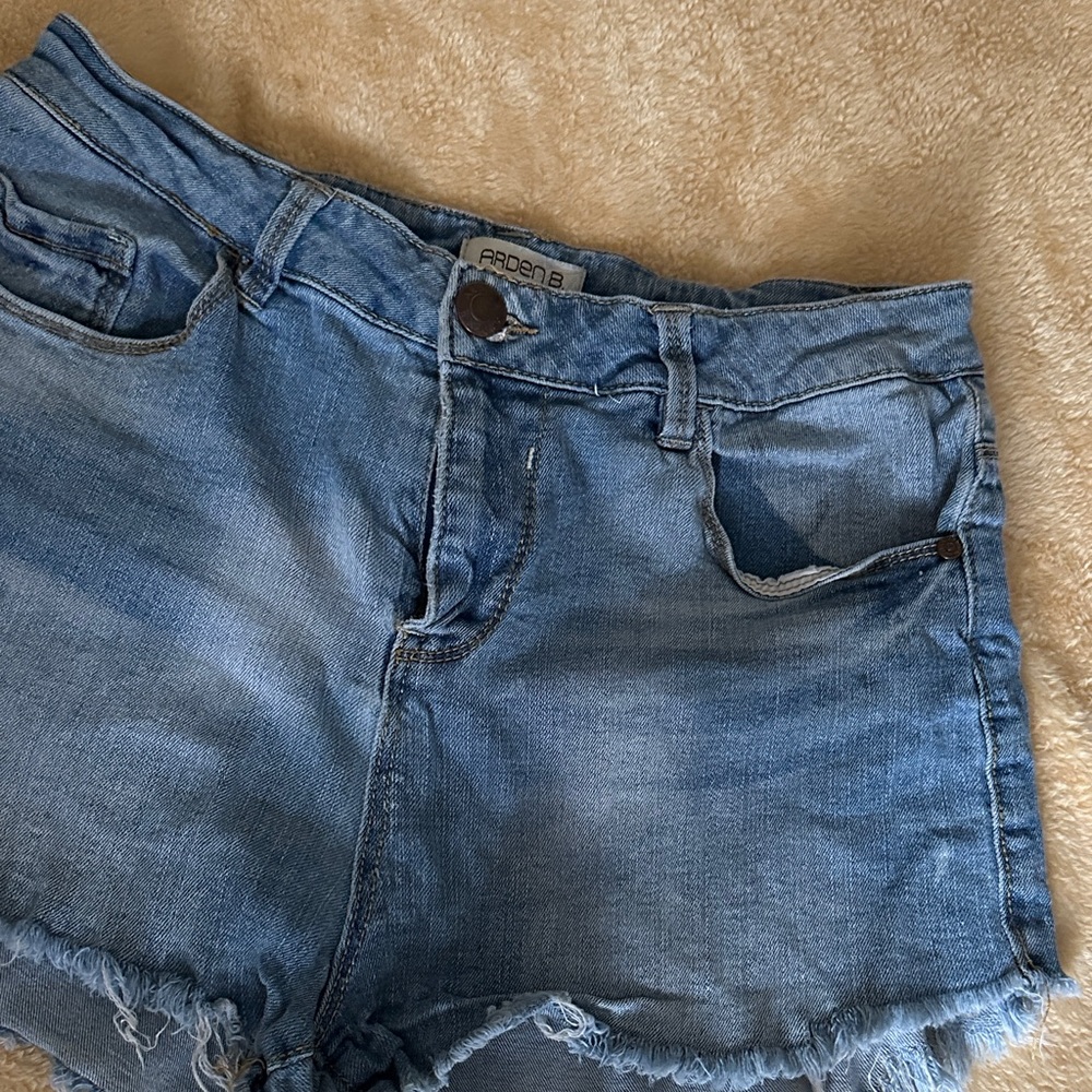 Arden B Denim Blue Jean Shorts